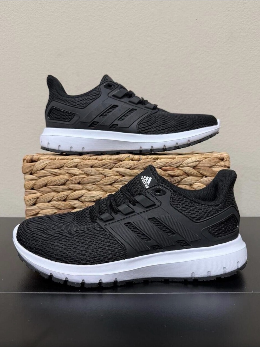 adidas Black and White Women's Running Sneakers